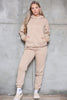 Oversized Hoodie Set With Piped Seam Jogger